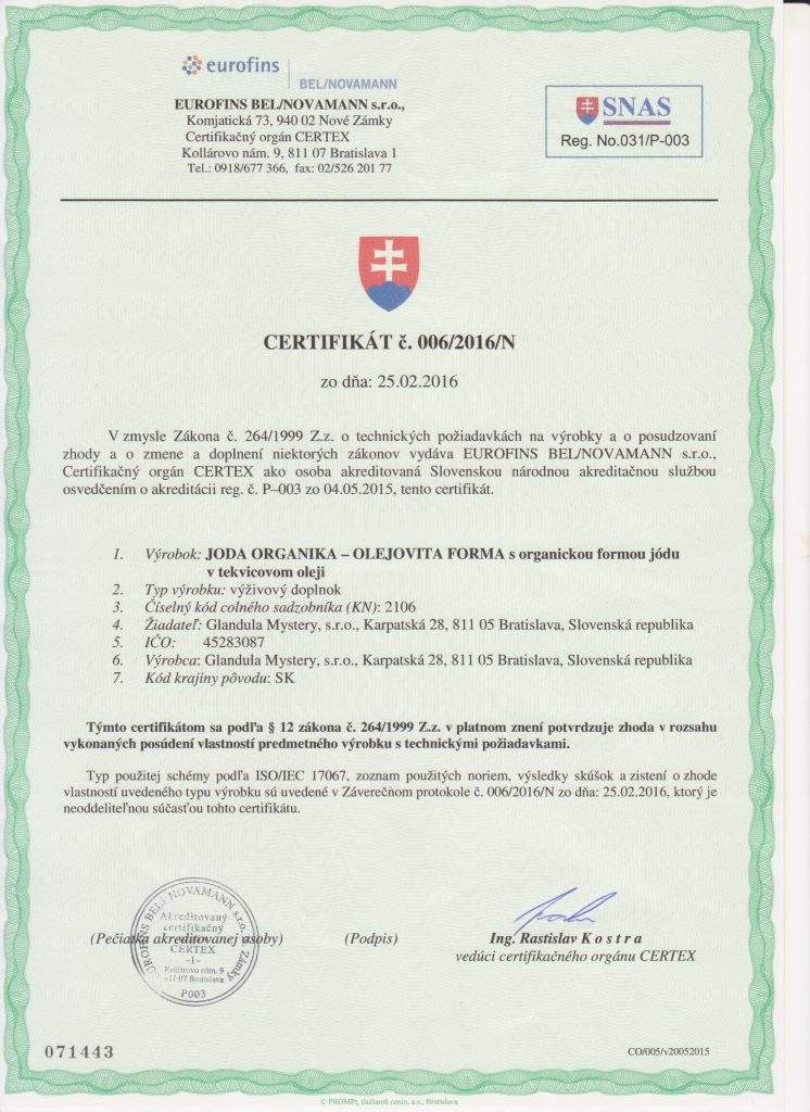 Certifikáty